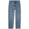 Adjustable-waist jeans
