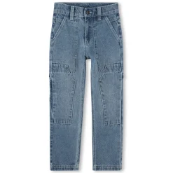 Adjustable-waist jeans