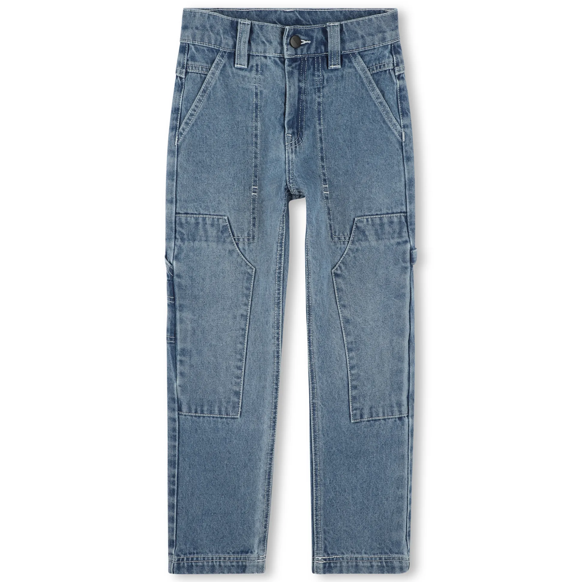 Adjustable-waist jeans