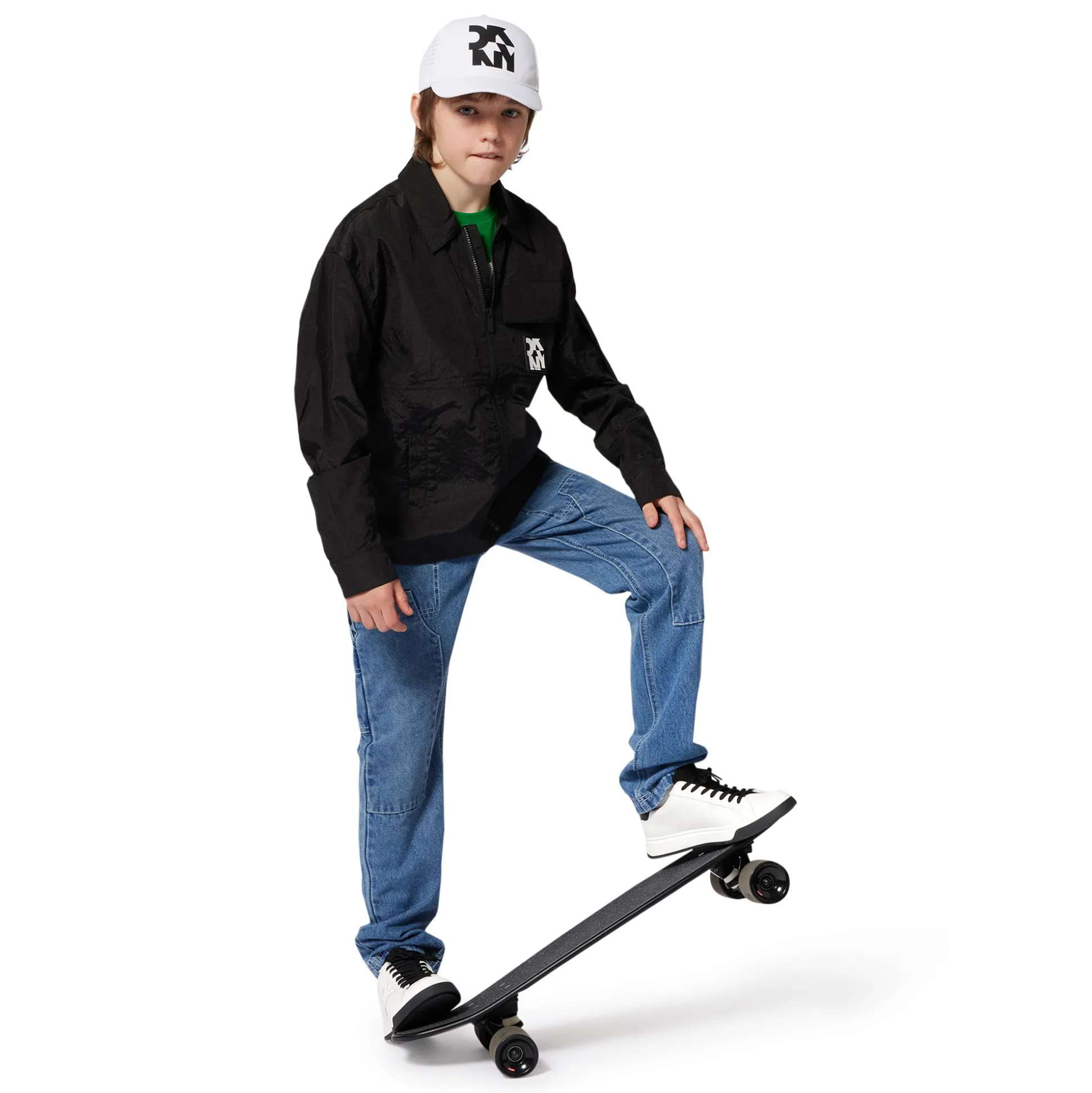 Adjustable-waist jeans