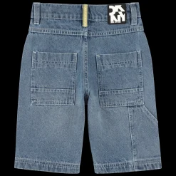 Adjustable-waist shorts