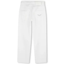 Adjustable-waist trousers