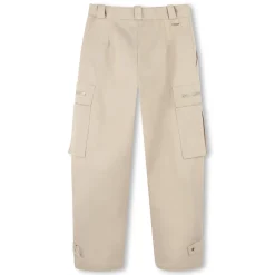 Adjustable-waist trousers