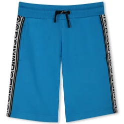 Bermudas with side stripes