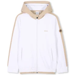Bimaterial sweatshirt