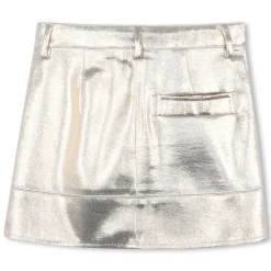 Buttoned skirt with pockets