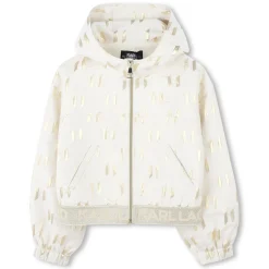 Cardigan with golden details