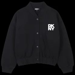 Cotton fleece cardigan