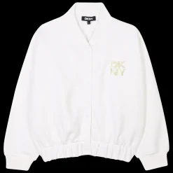 Cotton fleece cardigan