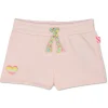 Cotton fleece shorts