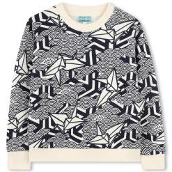 Cotton fleece sweatshirt