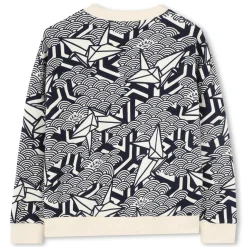 Cotton fleece sweatshirt