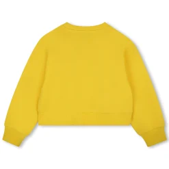 Cotton fleece sweatshirt