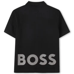 Cotton polo shirt with logo