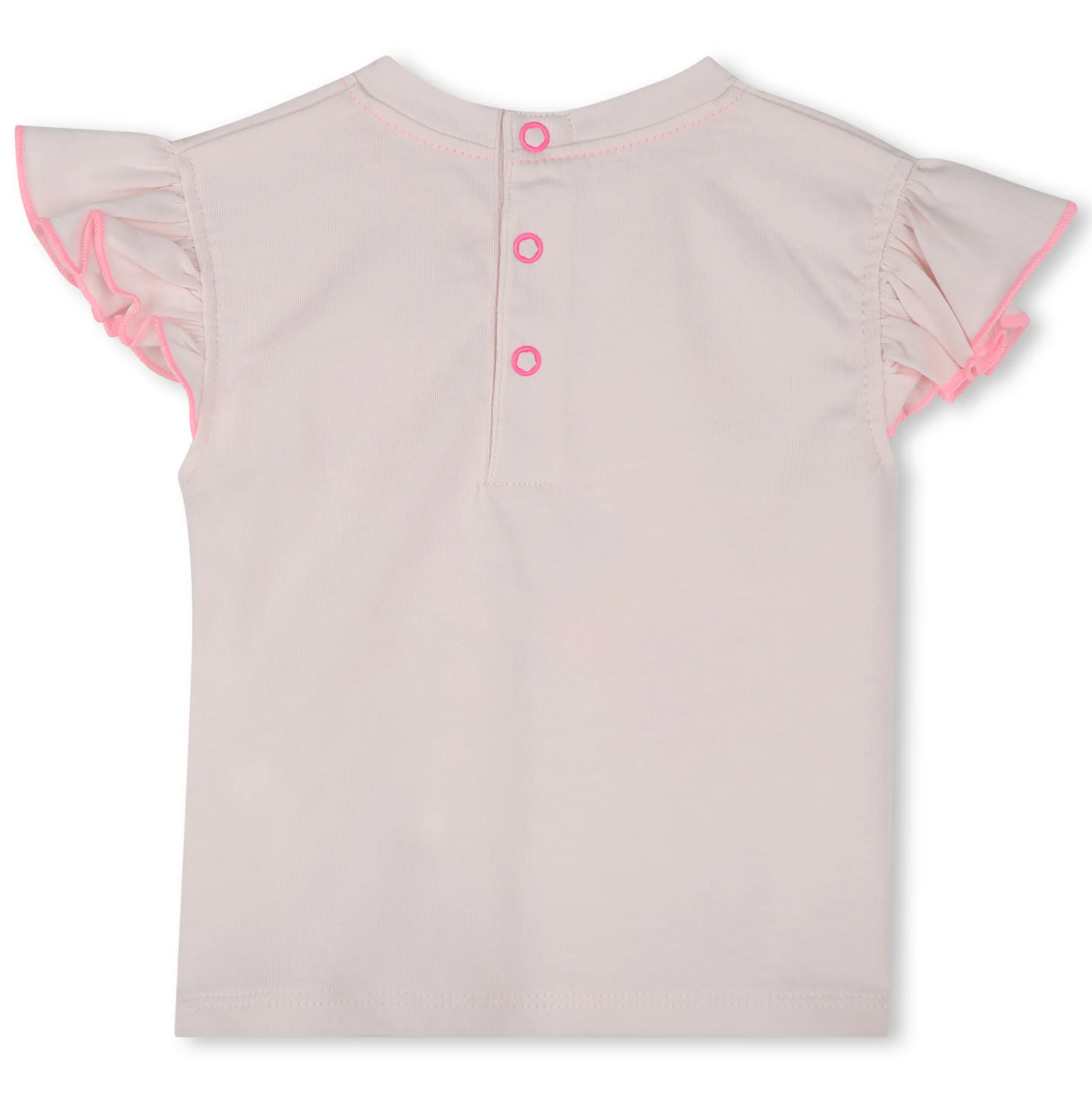 Cotton press-stud T-shirt