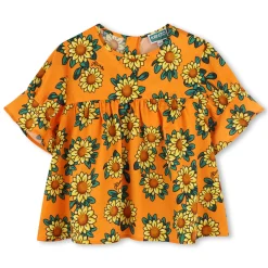 Cotton satin blouse