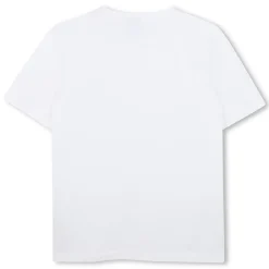 Cotton short-sleeved T-shirt