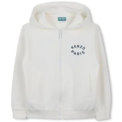 Cotton tracksuit cardigan