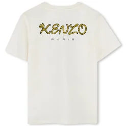 Cotton T-shirt with badge