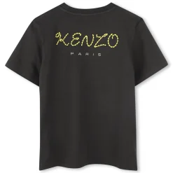 Cotton T-shirt with badge