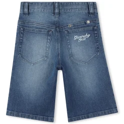 Denim Bermuda shorts