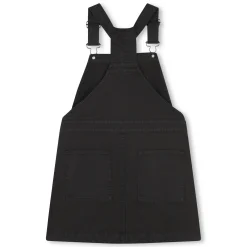 Denim pinafore dress