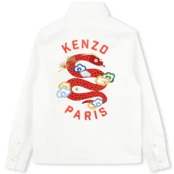 Embroidered cotton shirt