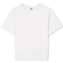 Embroidered logo T-shirt