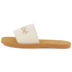 Fabric logo slides
