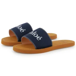 Fabric logo slides