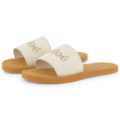 Fabric logo slides