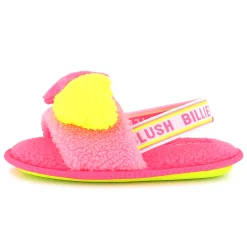 Fluffy fleece slippers