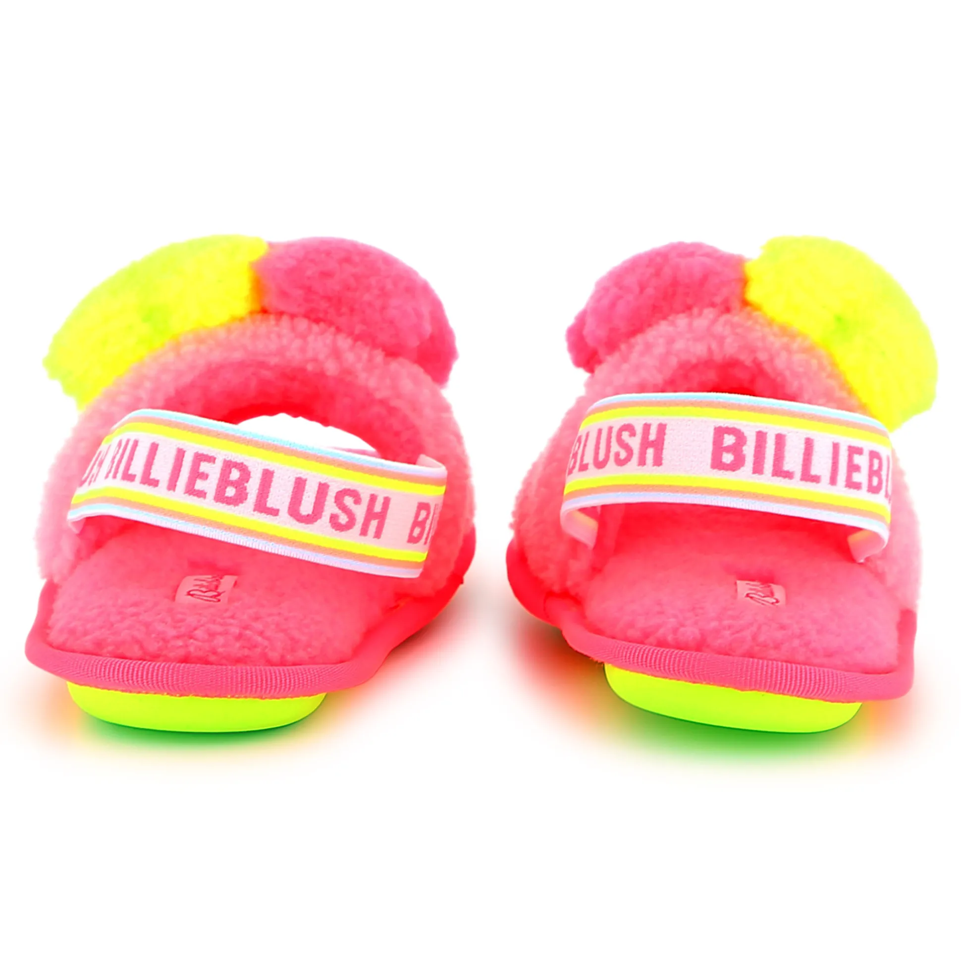 Fluffy fleece slippers