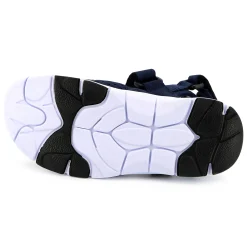 Hook-and-loop canvas sandals