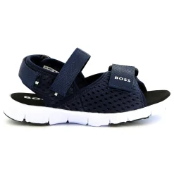 Hook-and-loop canvas sandals