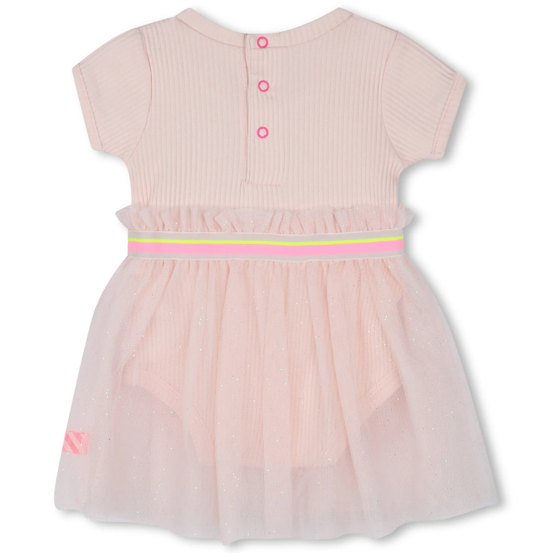 2-in-1 dress with heart patch