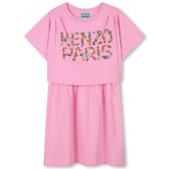 2-in-1 Logo print dress