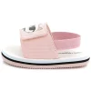 Light hook-and-loop sandals