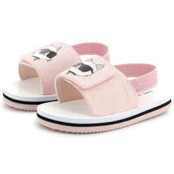 Light hook-and-loop sandals