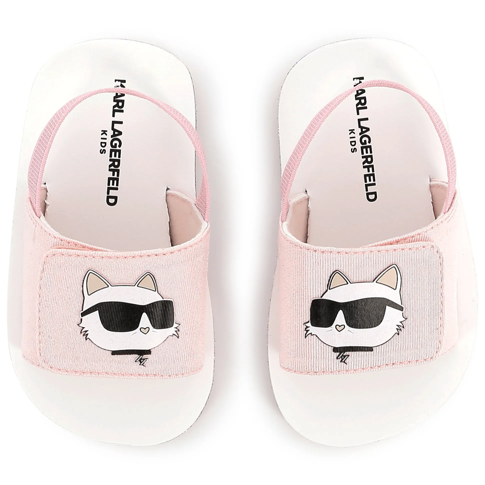 Light hook-and-loop sandals