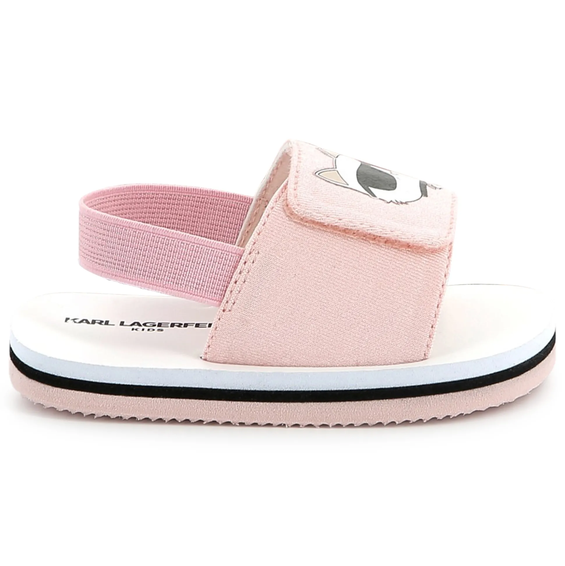 Light hook-and-loop sandals