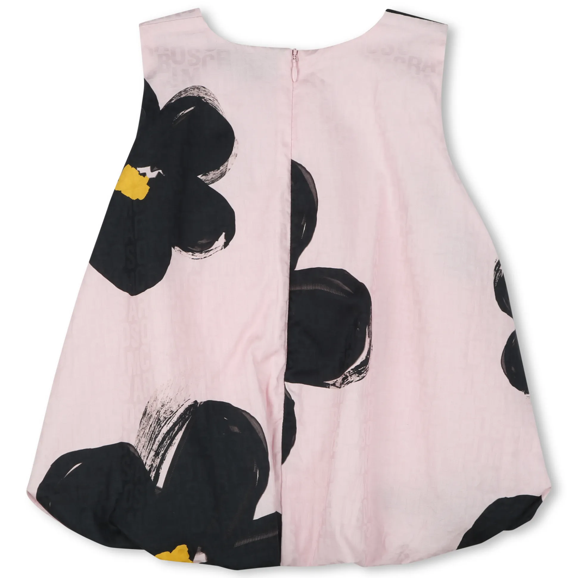Lined poplin top