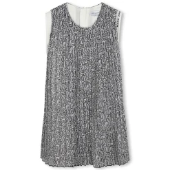 Pleated party dress
