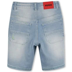 5-pocket denim Bermuda shorts