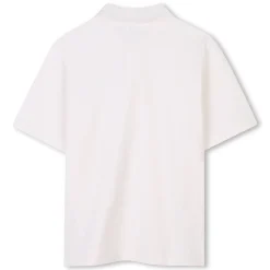 Polo shirt with logo motif