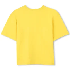 Round-neck cotton T-shirt