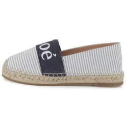 Striped canvas espadrilles