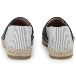 Striped canvas espadrilles