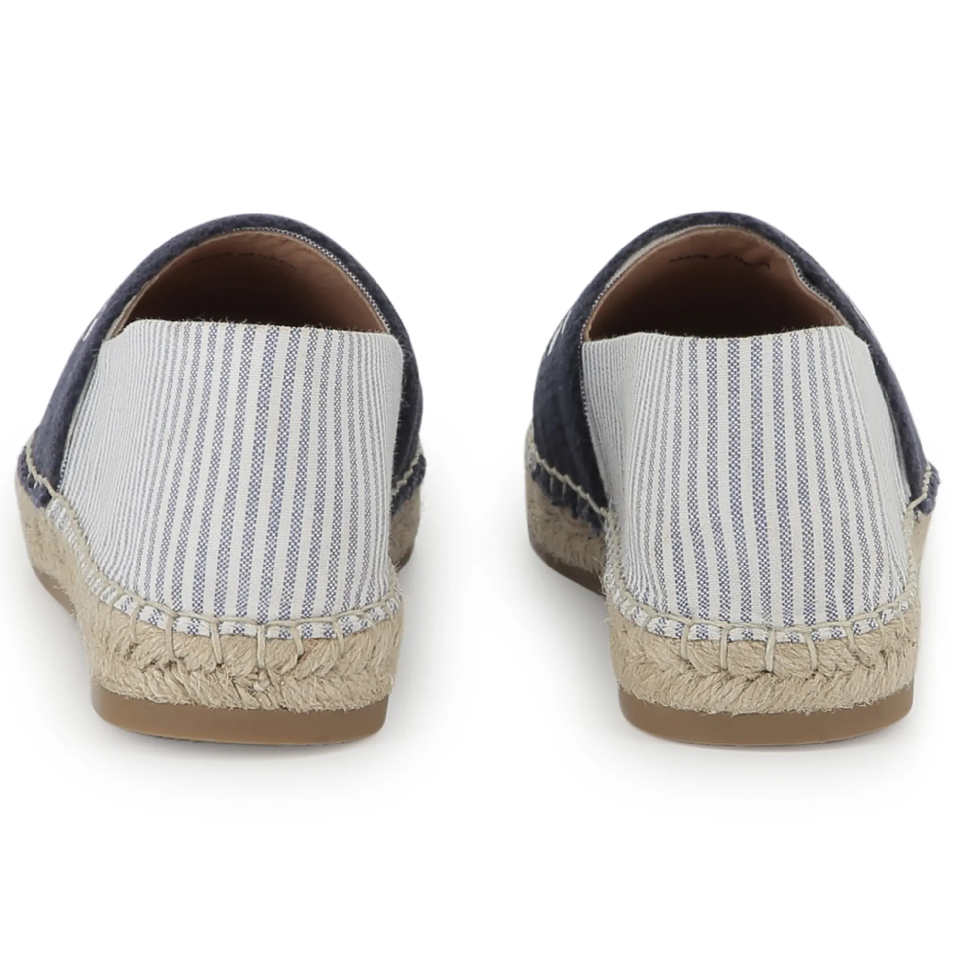 Striped canvas espadrilles