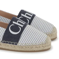 Striped canvas espadrilles